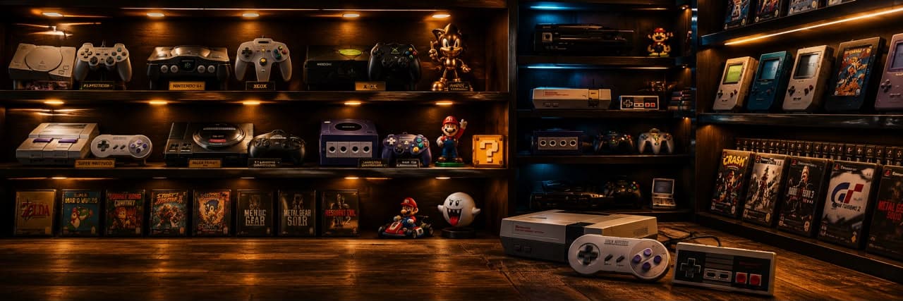 Seleção especial de consoles e jogos da GameLand