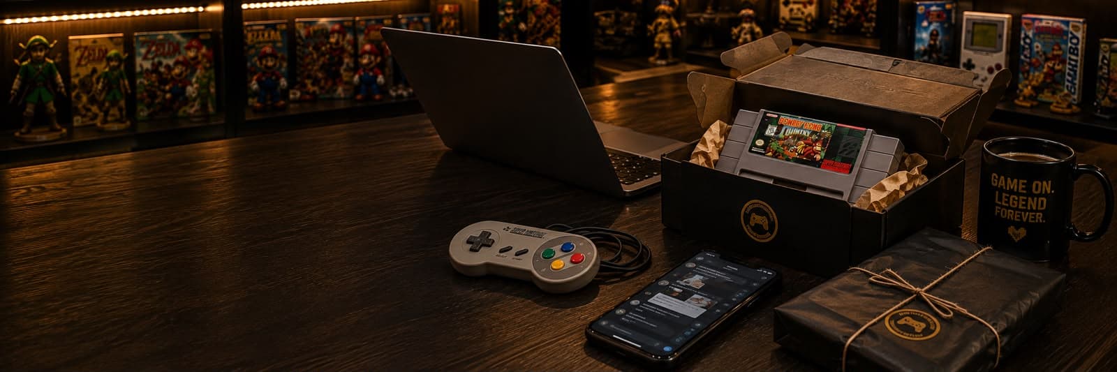 Atendimento GameLand Colecionáveis