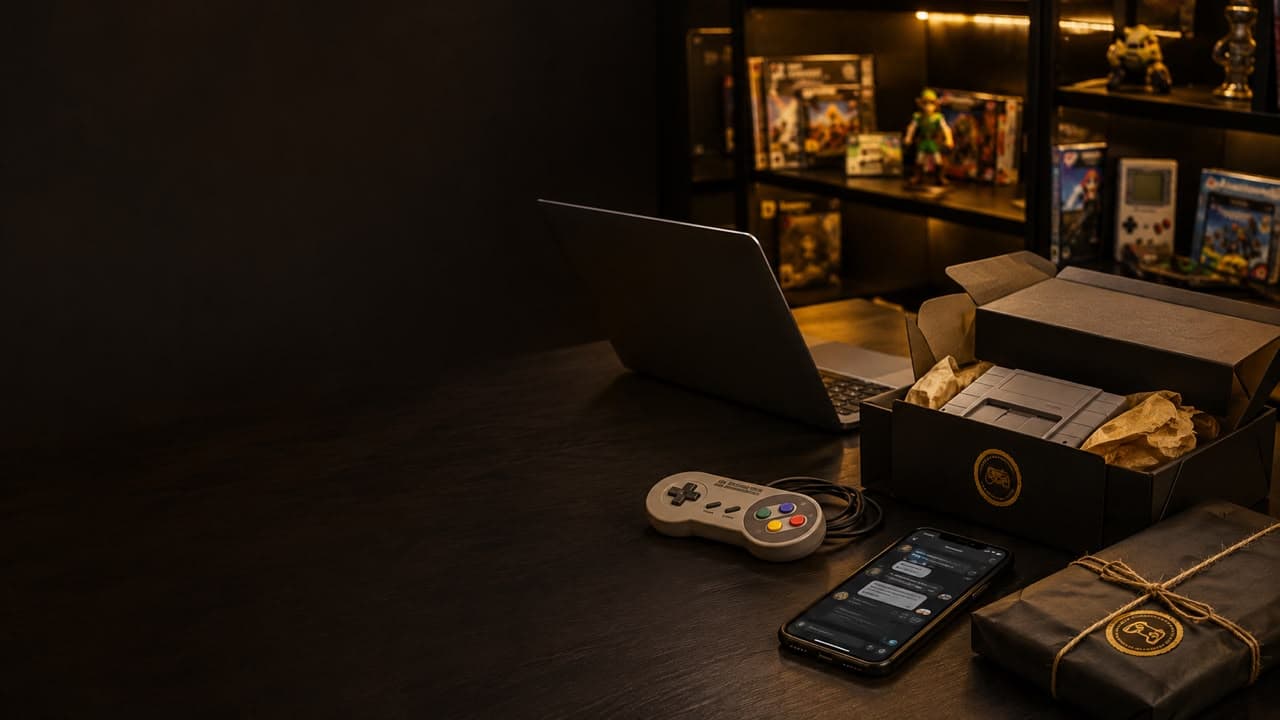 Atendimento GameLand Colecionáveis